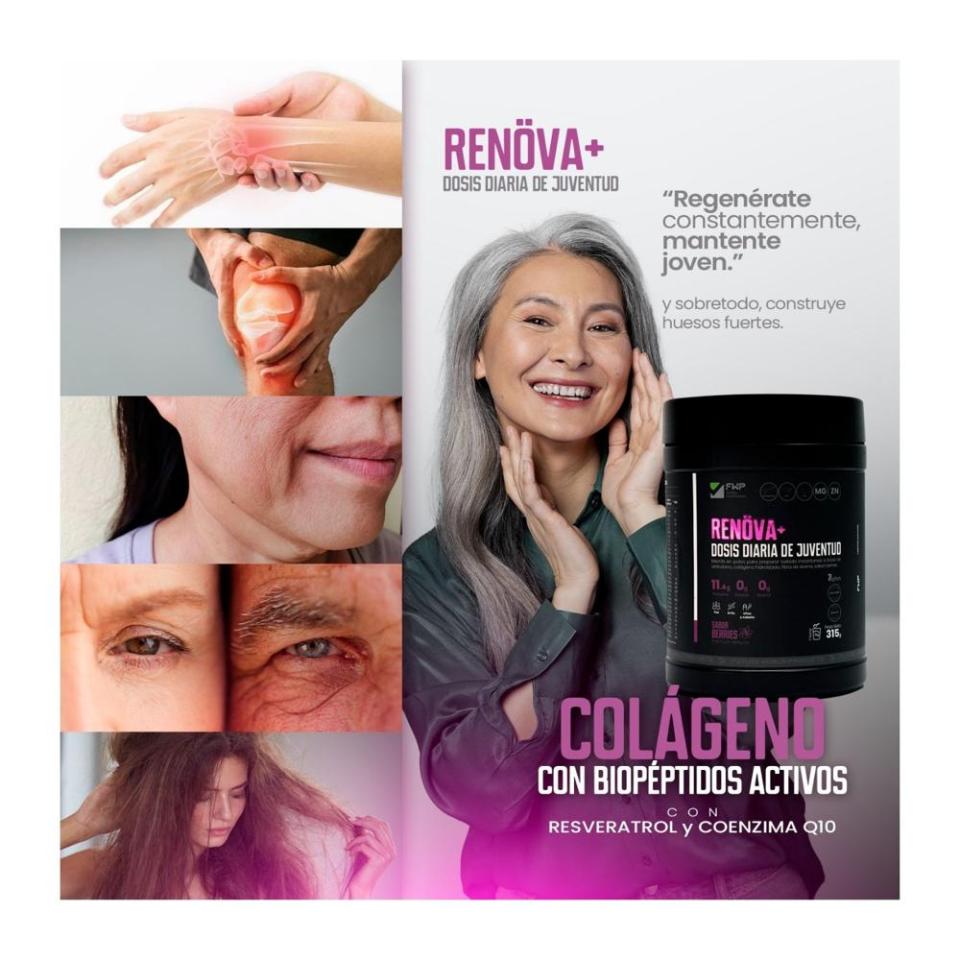 COLÁGENO ORIGINAL RENOVA + MASCARILLA FACIAL DE REGALO