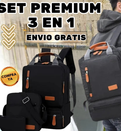 Pack de Mochila  3 en 1