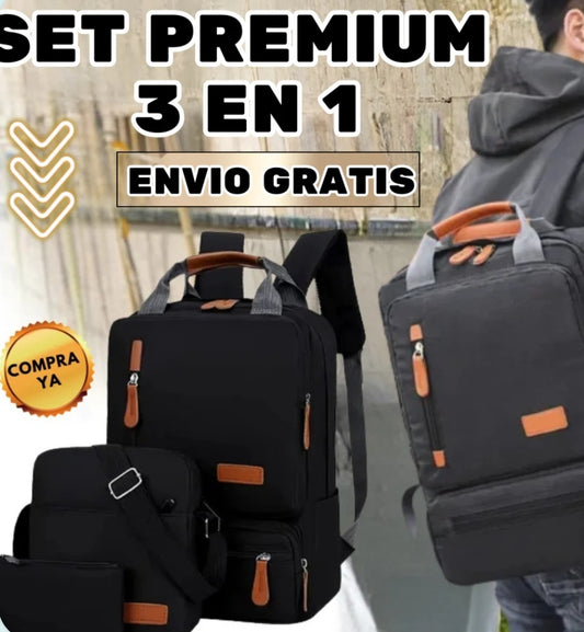 Pack de Mochila  3 en 1