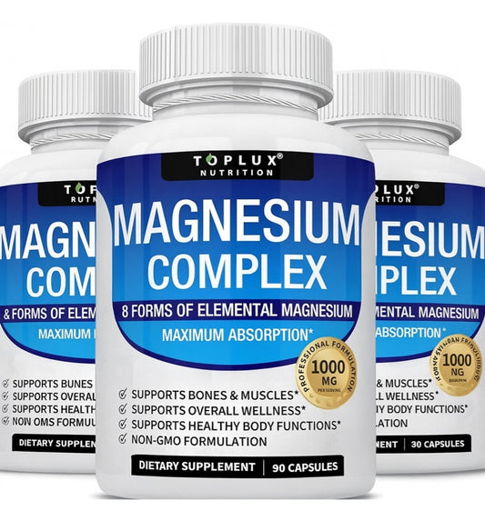 Pack 3 Magnesio Complex (90 Cápsulas)